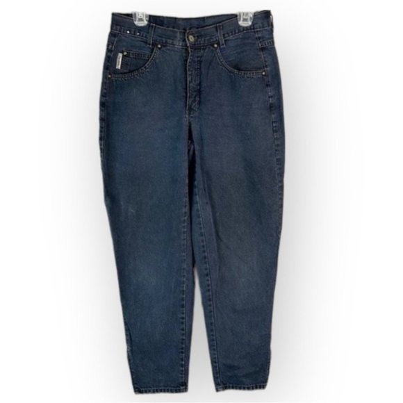 Vintage Jeans Vintage Hollywood High Waist Jeans Faded Black Mom